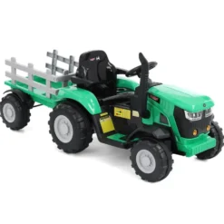 Akumulatorowy traktor zabawkowy - HECHT 50825 GREEN