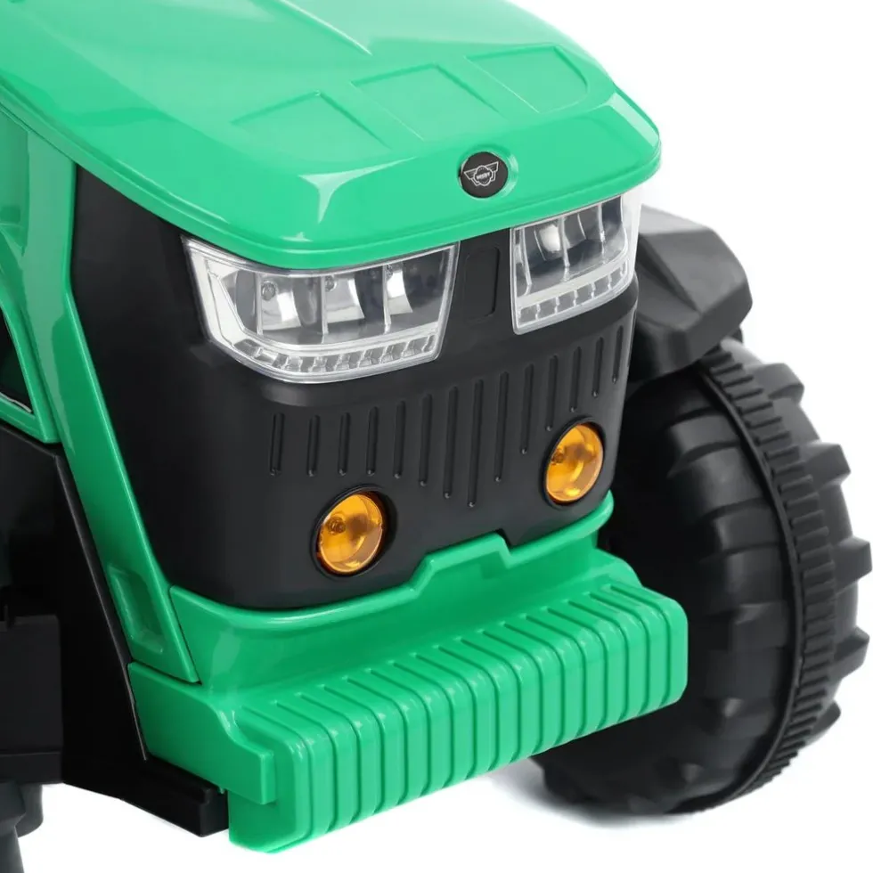 Akumulatorowy traktor zabawkowy - HECHT 50825 GREEN