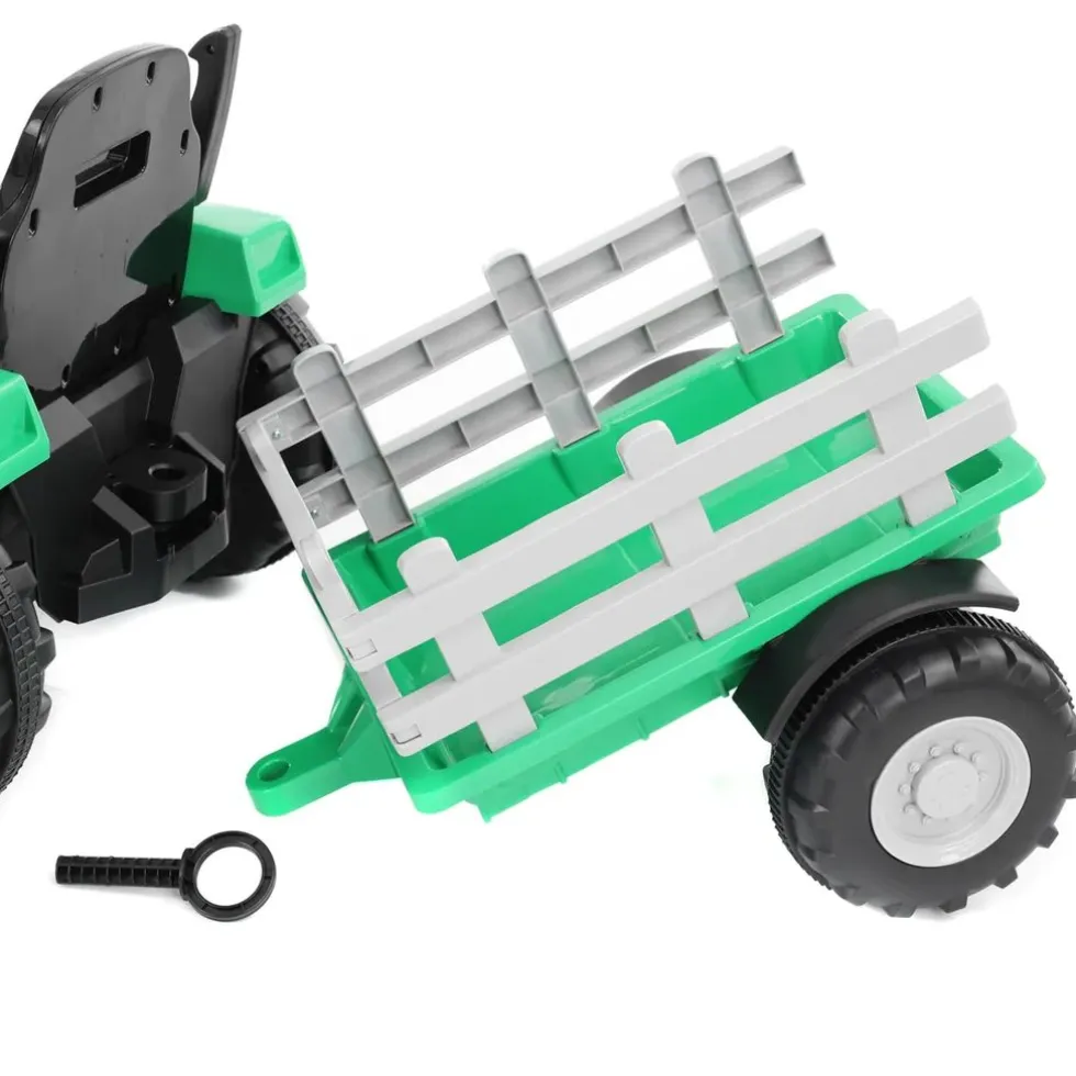 Akumulatorowy traktor zabawkowy - HECHT 50825 GREEN