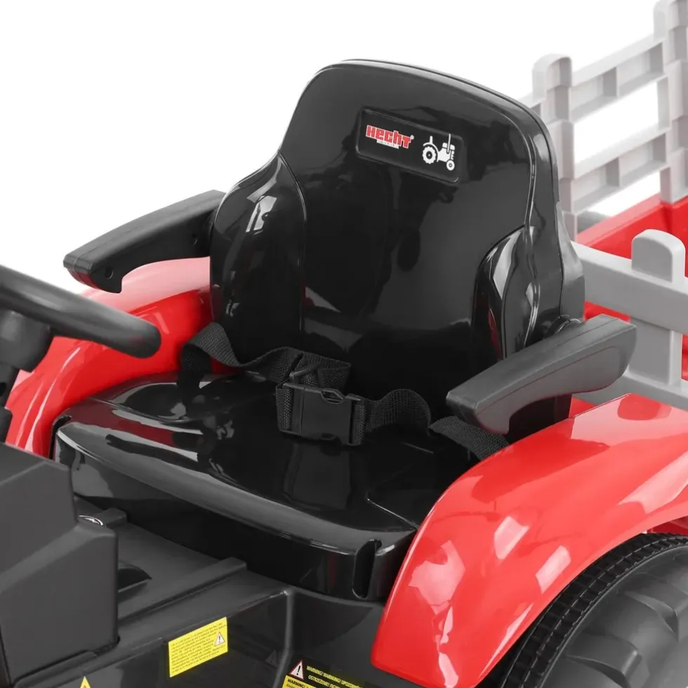 Akumulatorowy traktor zabawkowy - HECHT 50825 RED