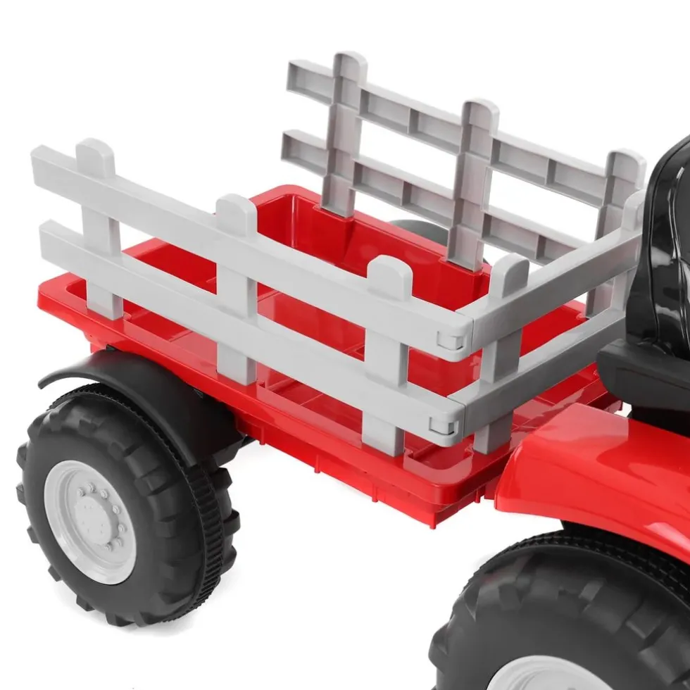 Akumulatorowy traktor zabawkowy - HECHT 50825 RED