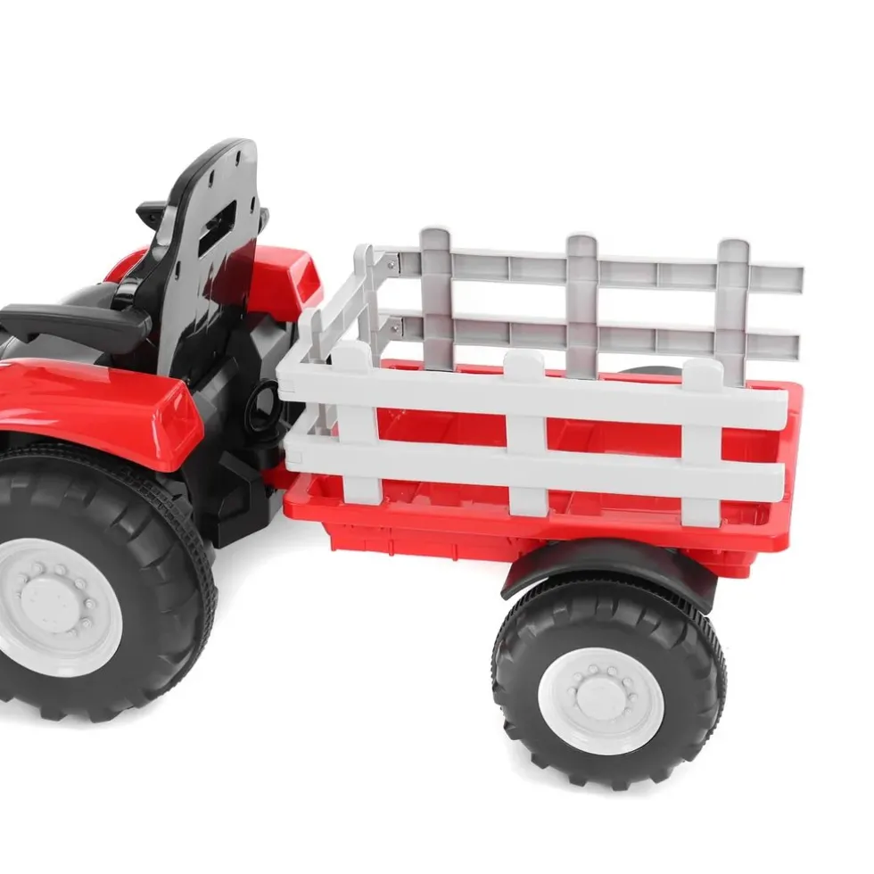 Akumulatorowy traktor zabawkowy - HECHT 50825 RED