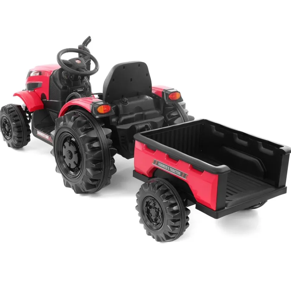 Akumulatorowy traktor zabawkowy - HECHT 50435 RED