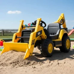 Koparka akumulatorowa - CAT BACKHOE YELLOW