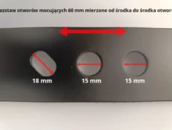 NÓŻ DO KOSIARKI HECHT 551SX, 550BS