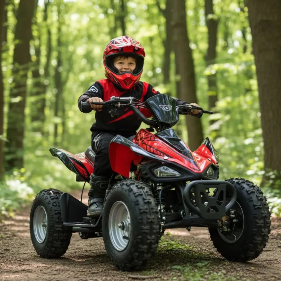 Quad akumulatorowy - HECHT 54100 RED