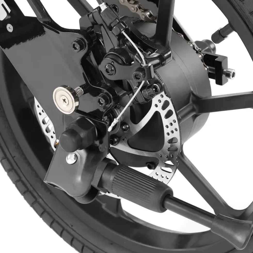 Rower elektryczny - HECHT COMPOS MINI BLACKWHITE