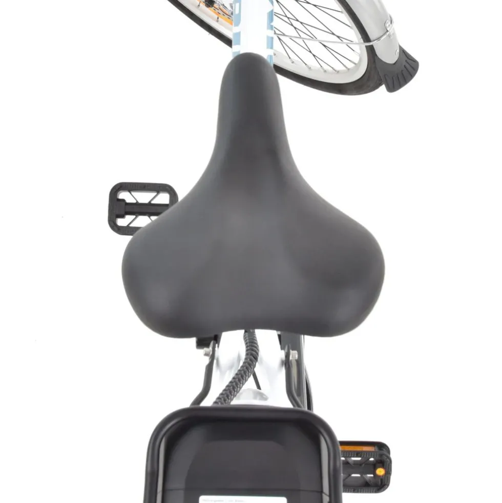Rower elektryczny - HECHT PRIME WHITE