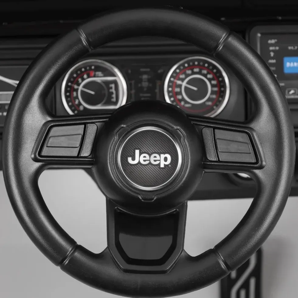 Samochód akumulatorowy - Jeep Wrangler Rubicon White