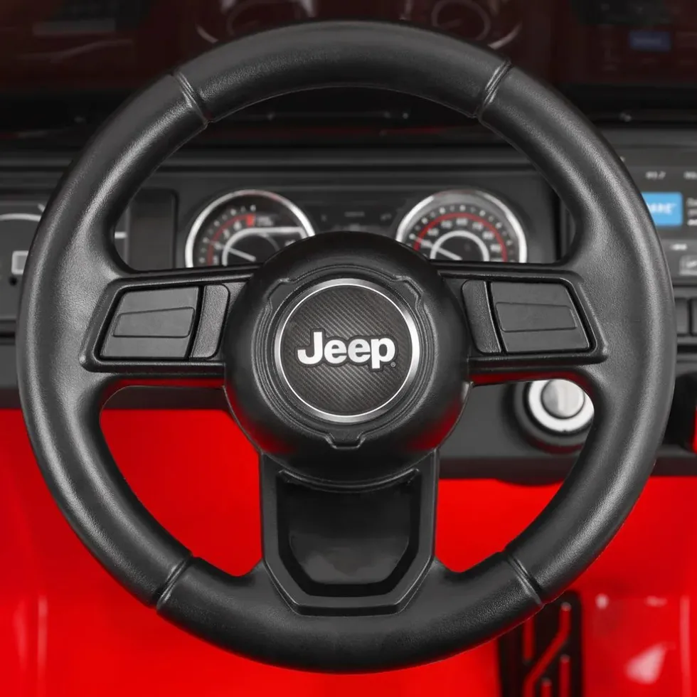 Samochód akumulatorowy - Jeep Wrangler Rubicon Red