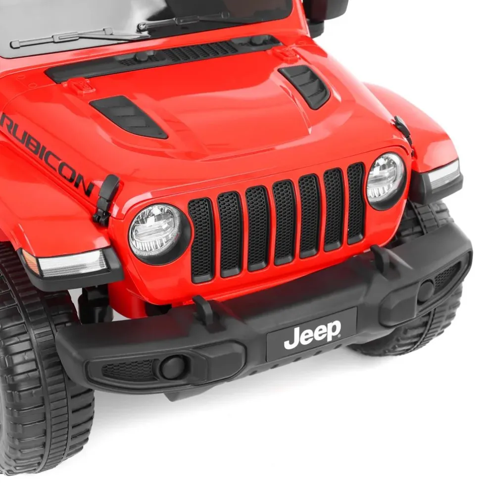 Samochód akumulatorowy - Jeep Wrangler Rubicon Red