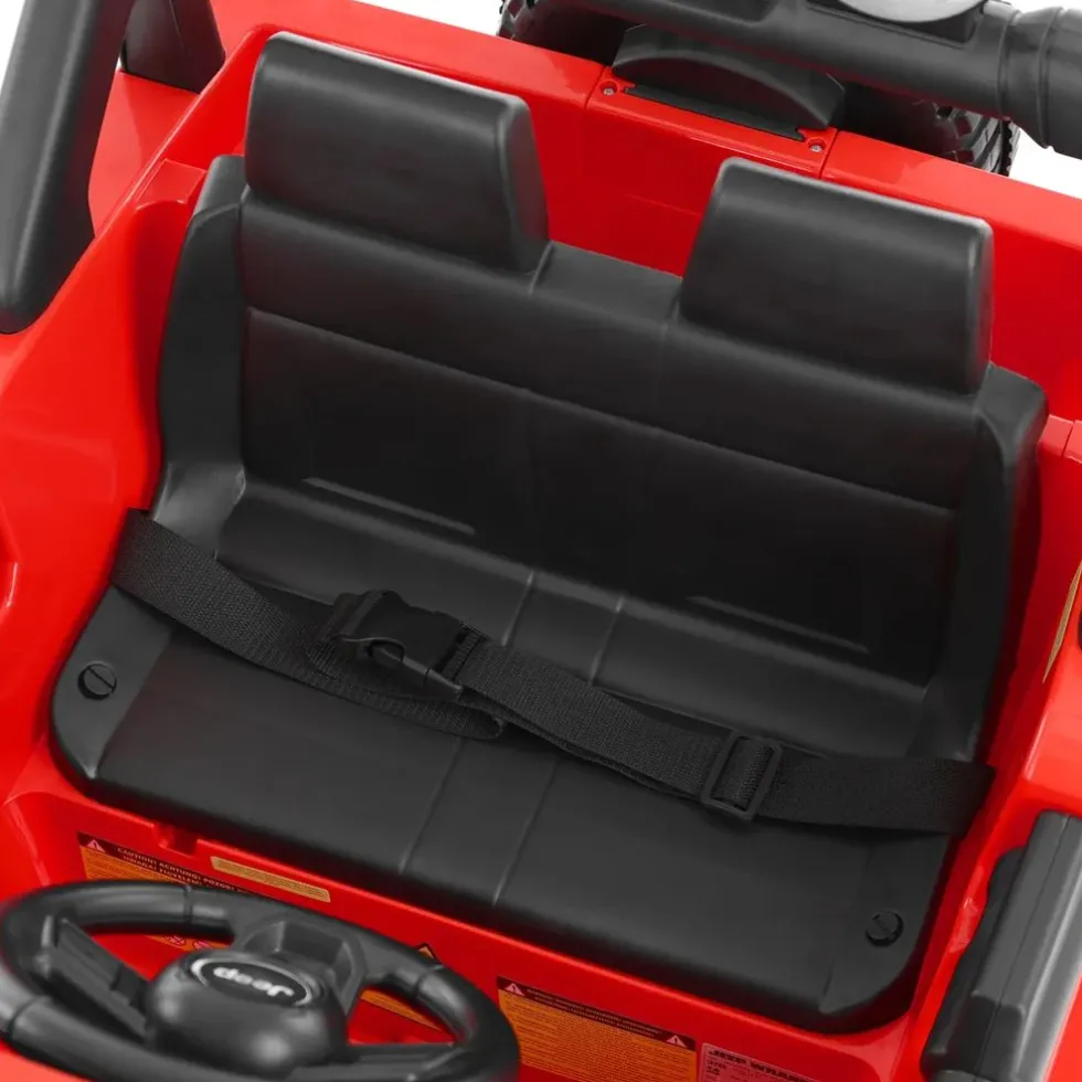 Samochód akumulatorowy - Jeep Wrangler Rubicon Red