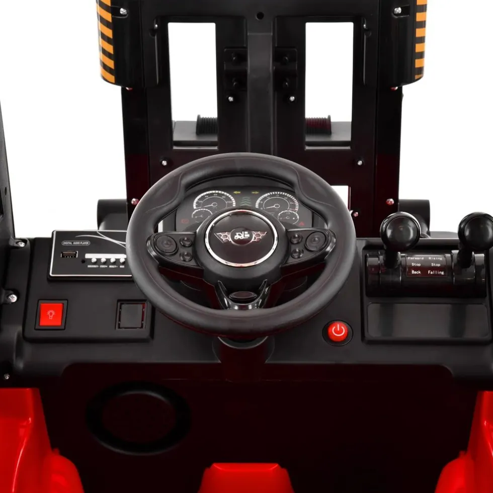 Zabawkowy wózek widłowy - HECHT 52108 RED