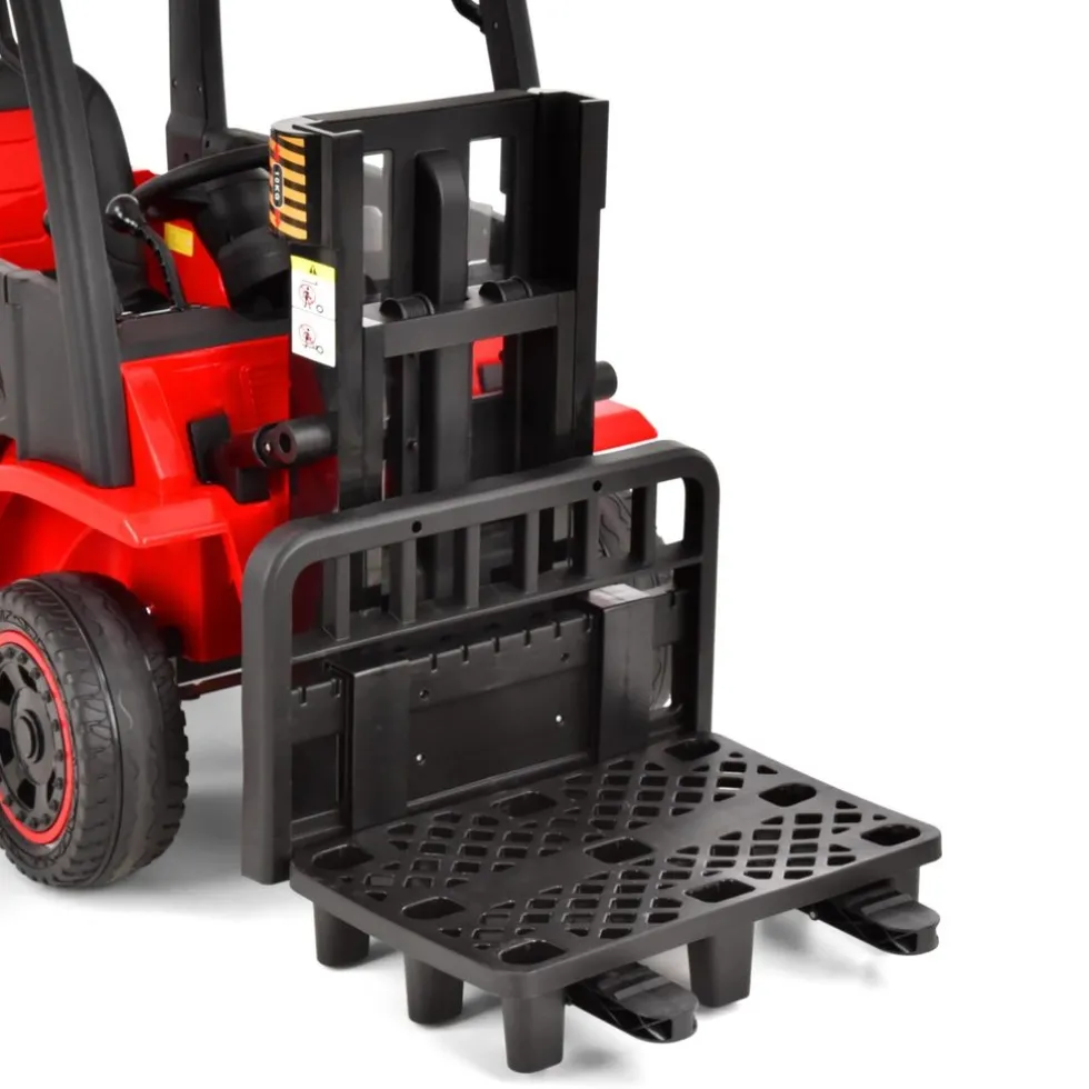Zabawkowy wózek widłowy - HECHT 52108 RED